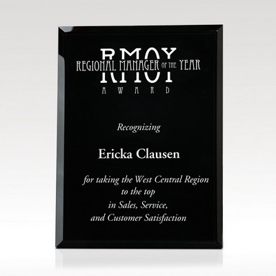 Black Pearl Plaque - 7x9