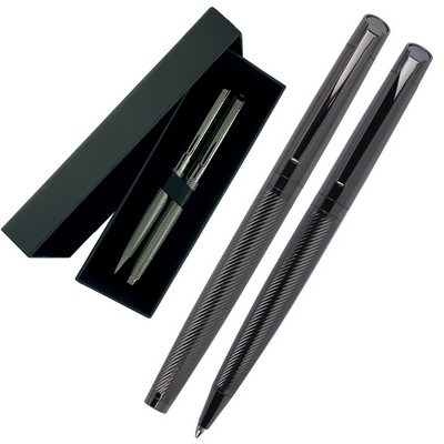 CC Executive Pen Set; Ballpoint, Rollerball & Gift Box