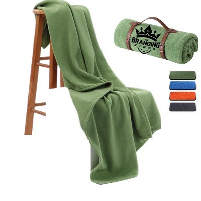 Plush Polar fleece blanket