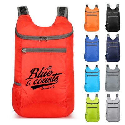 Water-Resistant Lightweight Foldable Outdoor Backpack